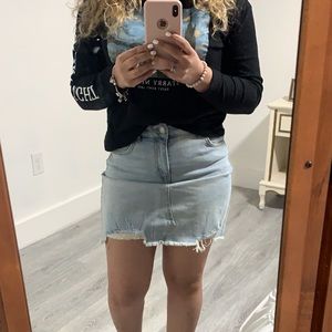 Jean Skirt
